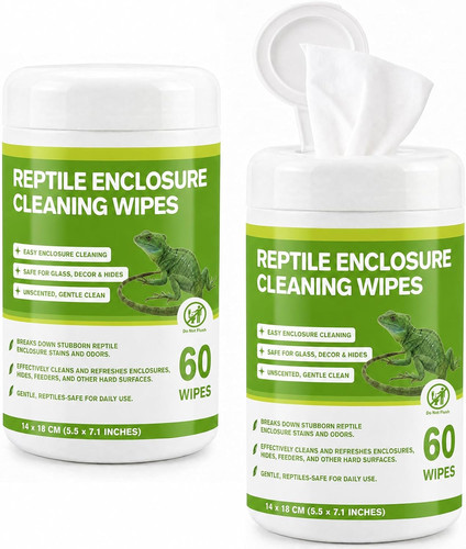 Reptile enclosure cleaning - reptile,