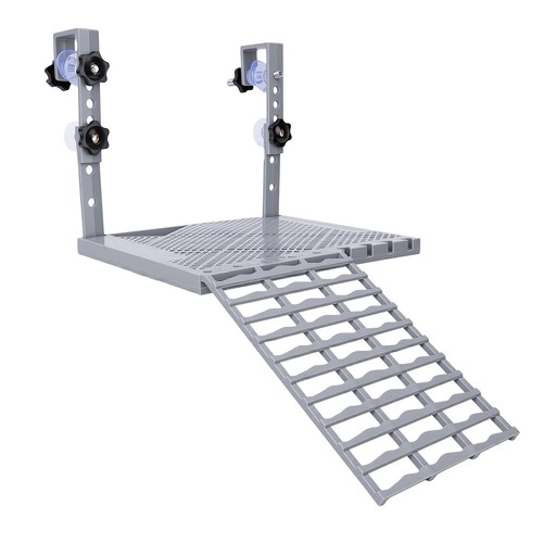 Hanging basking platform with - hanging,